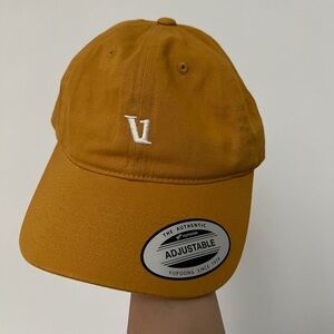 Vuori v1 dad hat Mustard Yellow Adjustable Cap